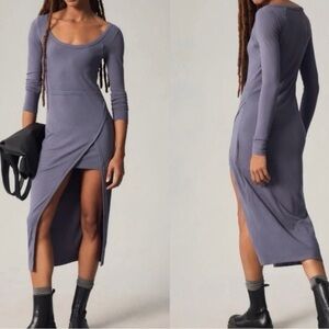 Daily Practice by Anthropologie Wrap Midi Dress - Size XL